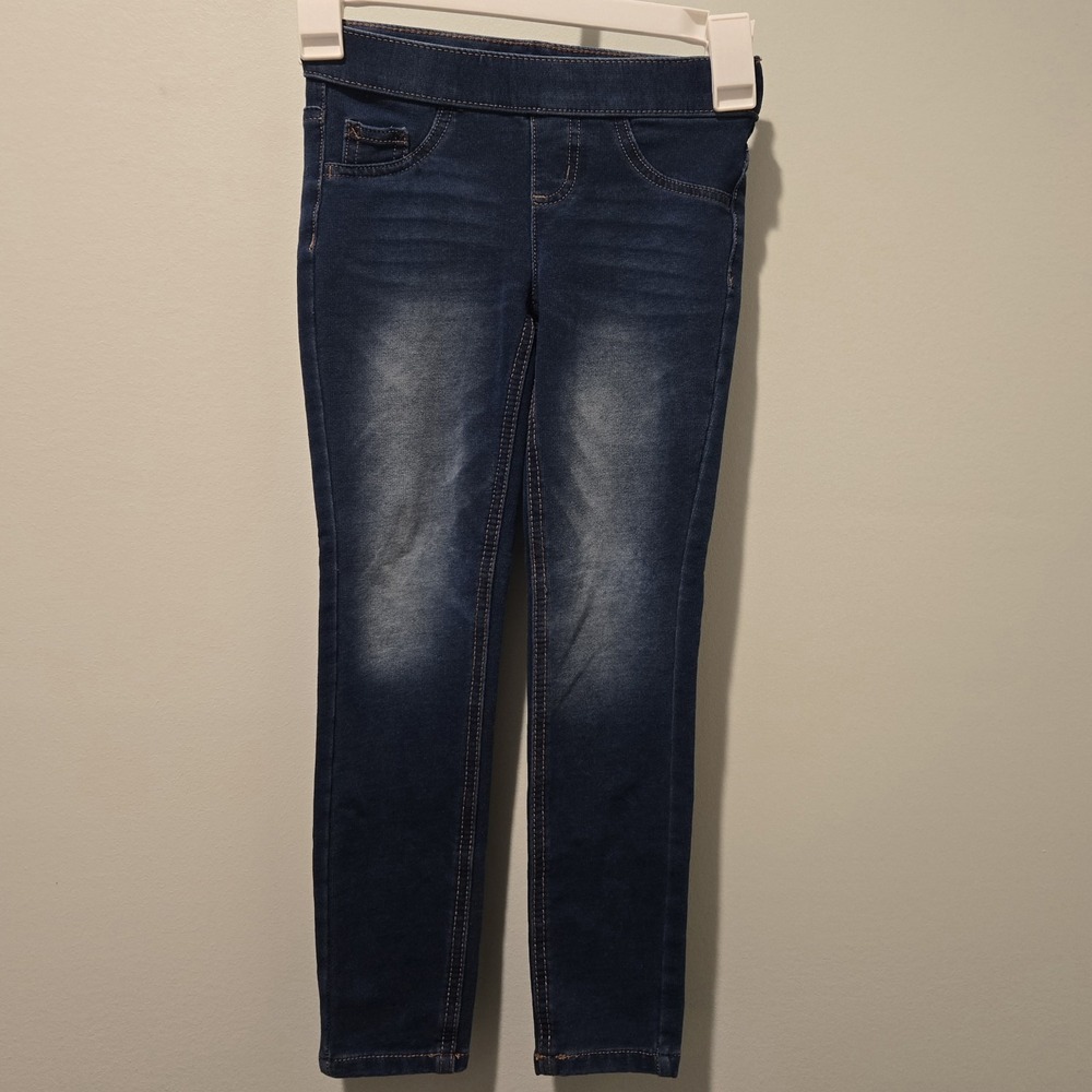 JUSTICE Size 7 Skinny Jeans‎ Denim Pants Jeggings Stretch Girls